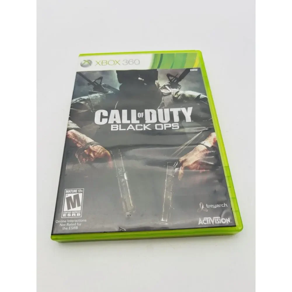 Call of Duty Black Ops Xbox 360 Complete CIB Tested Works VG Condition